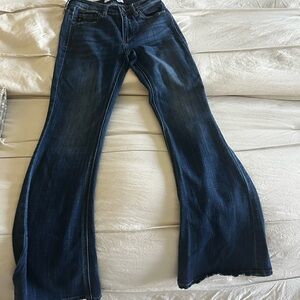 KanCan Dark Blue Flare Jeans